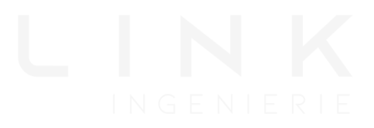 Logo blanc LINK Ingenierie