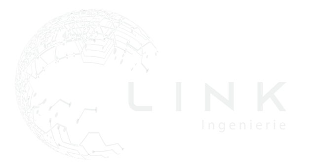 Logo Link Ingénierie blanc